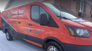 North Star Heating & Air Conditioning van