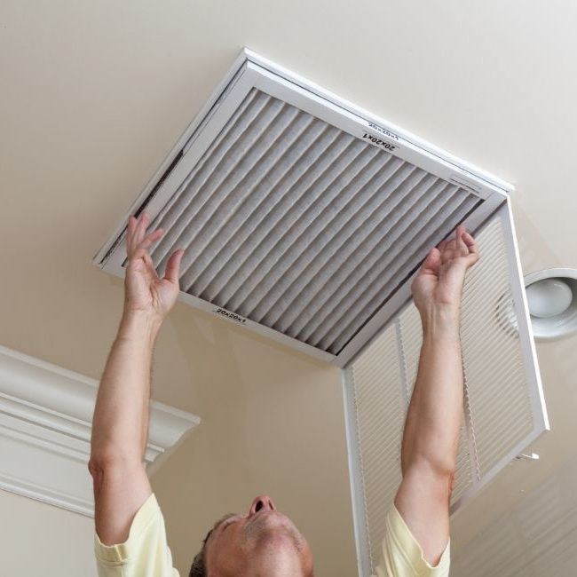 Changing out your filter is part of routine air conditioning maintenance
